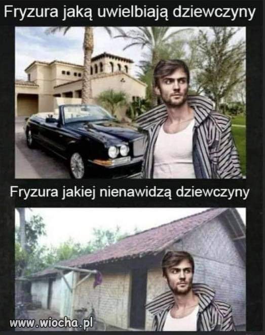 Modna fryzura 