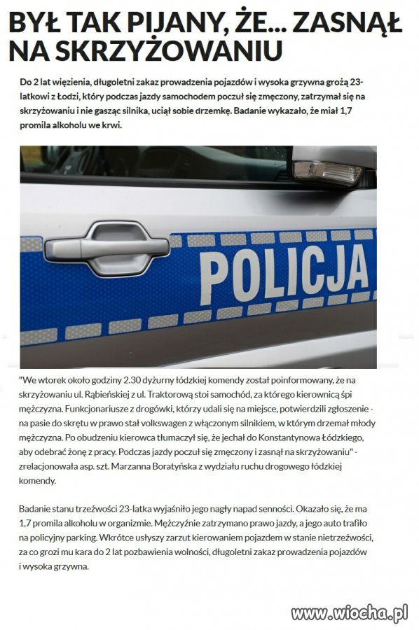 Po pijaku na śpiocha 