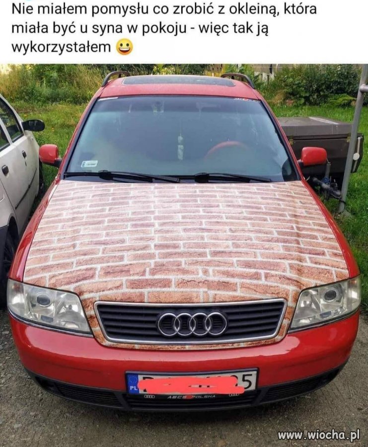 Gdy nie masz pomysłu, co zrobić z okleiną... 