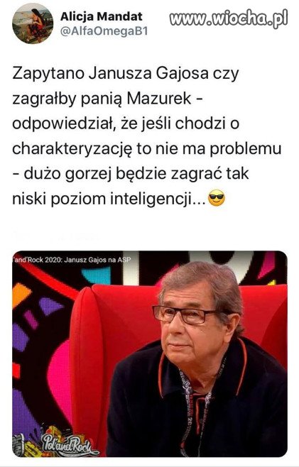 Gajos w formie 