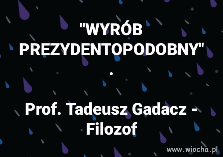 Tak niestety jest ...