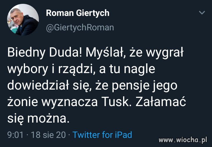 Biedaczysko ...
