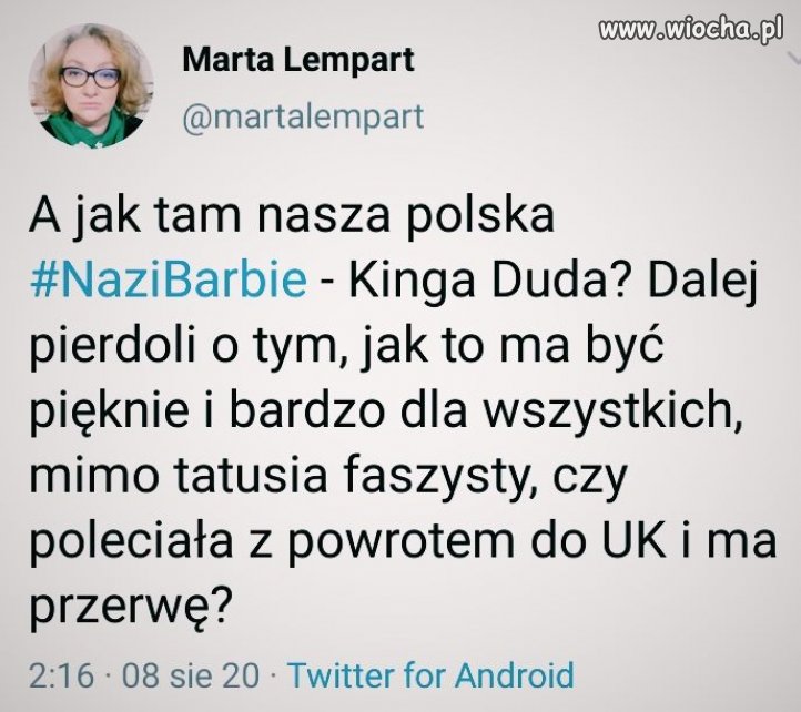 Pojechała po całości