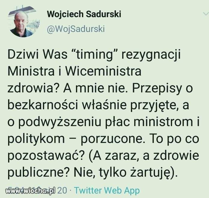 Dorobi w szpitalu do skromnej poselskiej pensji. 