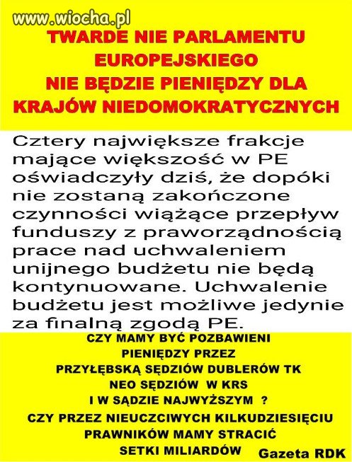 PiS sie doigral...