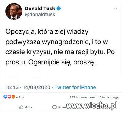Już bardziej wprost się chyba nie da.