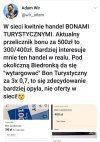 Handelek już kwitnie ...