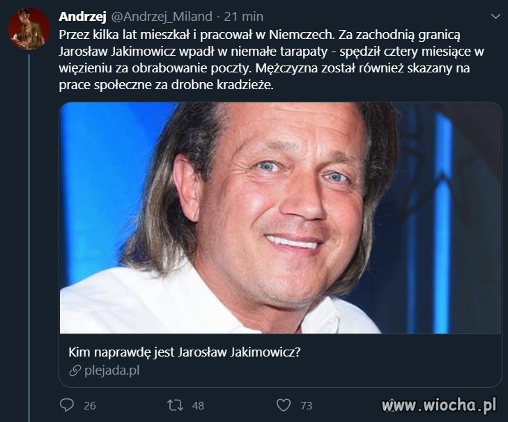 Idealnie się wpisuje w kadry PiS.