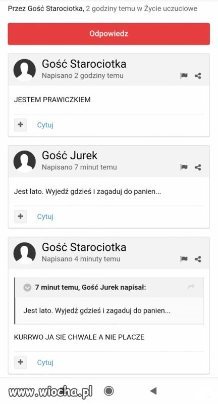 On się chwali...