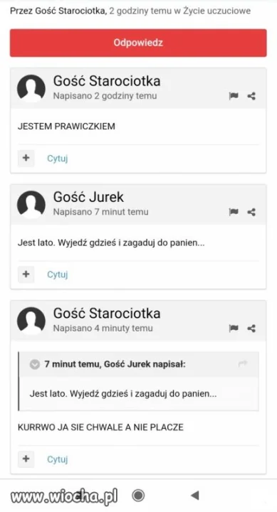 On się chwali...