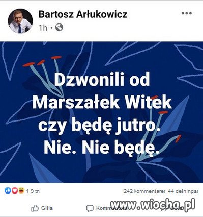 Brawo Panie Bartoszu