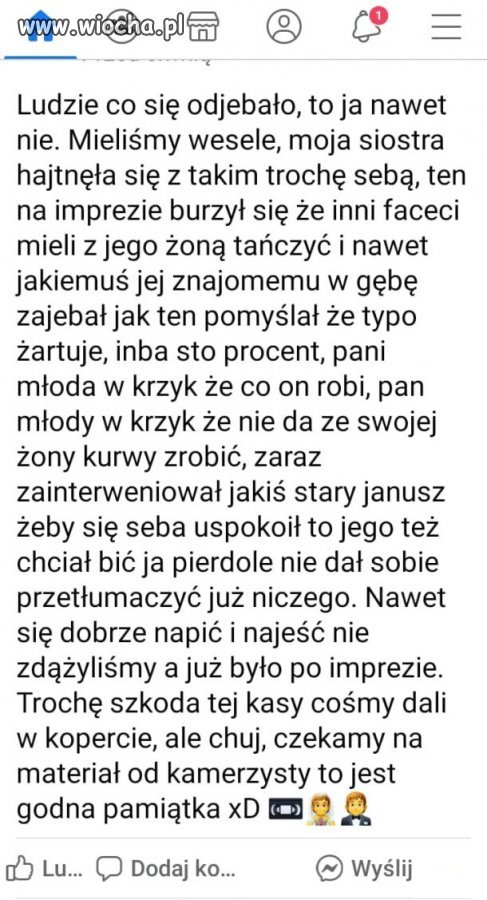 Niezapomniane wesele