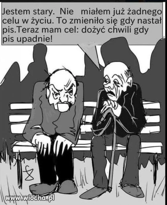 Tymczasem na ławeczce w parku.