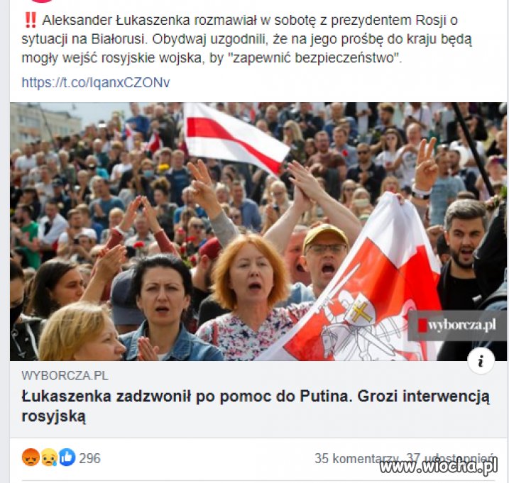 Tylko, że jak Rosja wejdzie to już nie wyjdzie