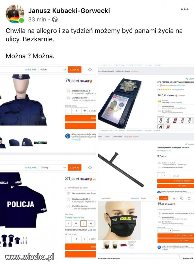A to byli przebierańcy...