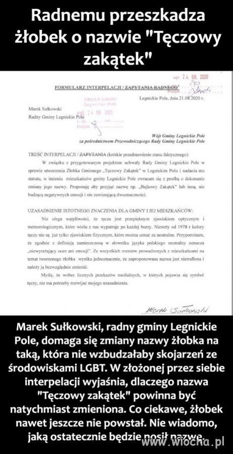 To już chyba lekka przesada