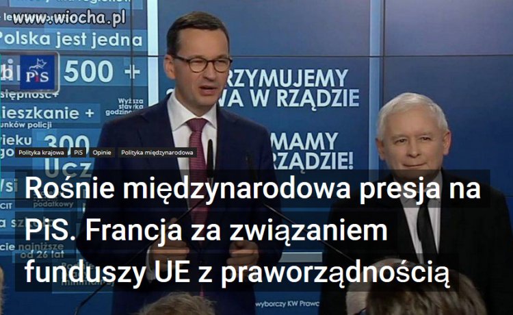 Chcesz pieniędzy, przestrzegaj prawa...