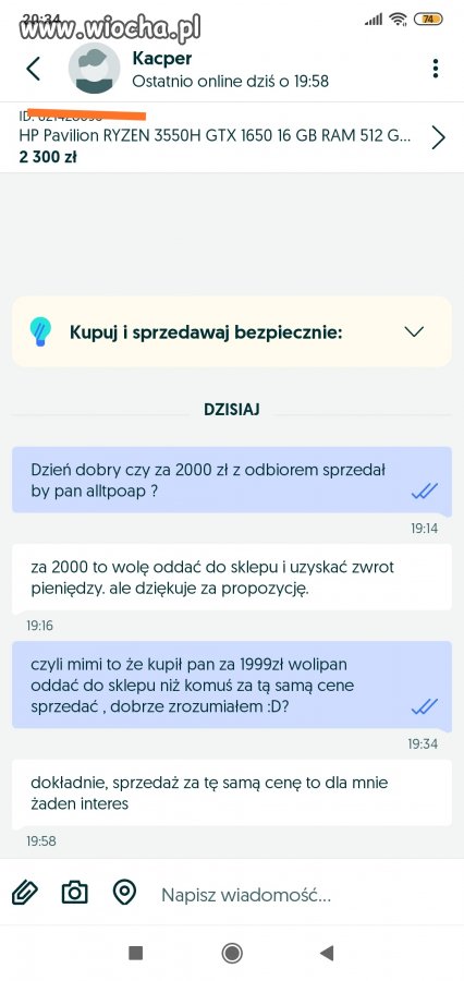 Kacper mistrz sprzedaży !!!