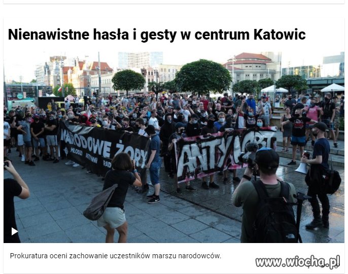 Prokuratura oceni zachowanie uczestników marszu...