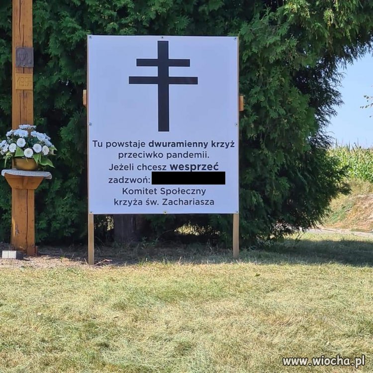 Drewniany krzyż