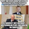 Jak demokrata z demokratą...