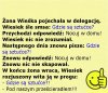 Wiesiek spał przy stole