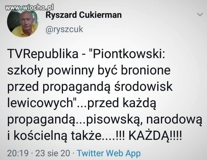 Popieram. 