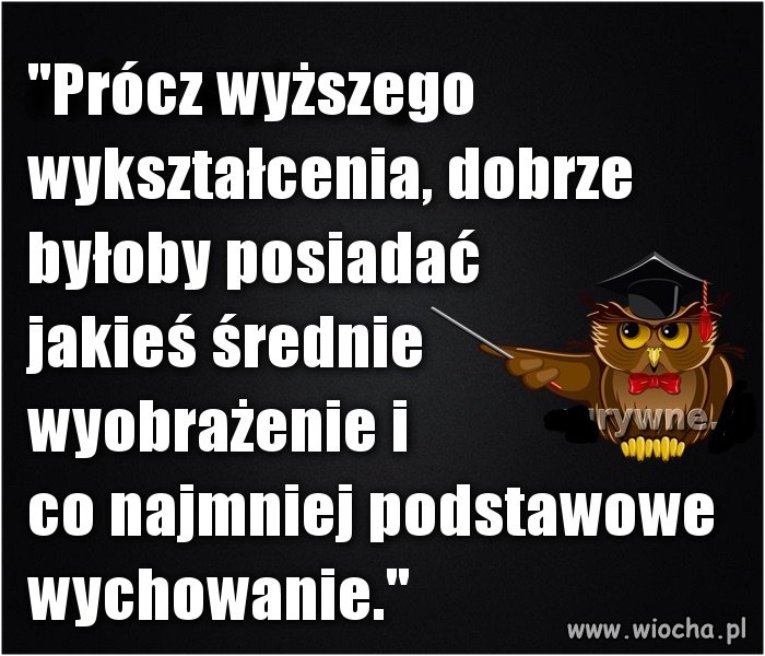 To dotyczy naszych 