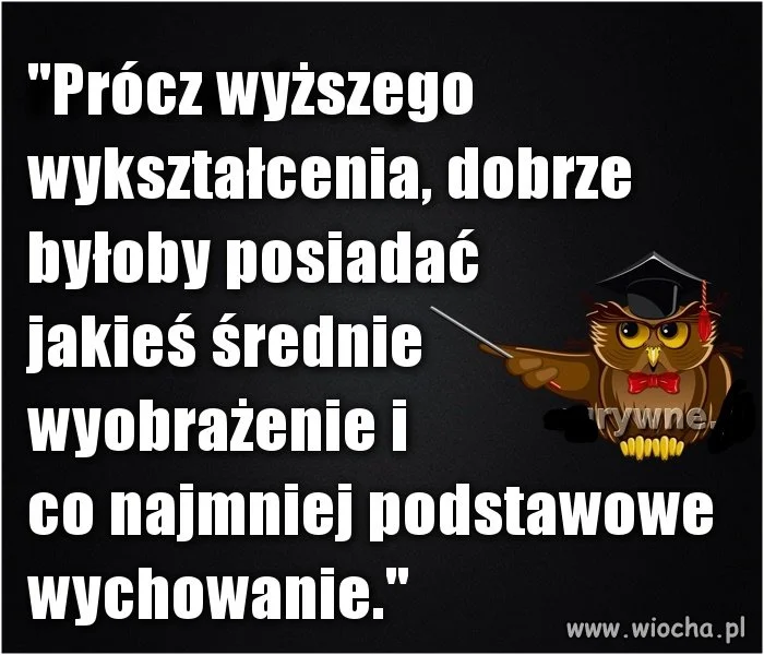To dotyczy naszych 