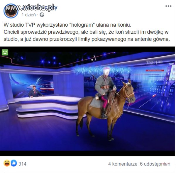 Ułan w TVP