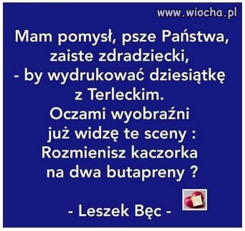 Taki wierszyk ...
