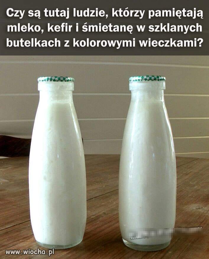 Pamięta ktoś jak rano mleczarz roznosił ?