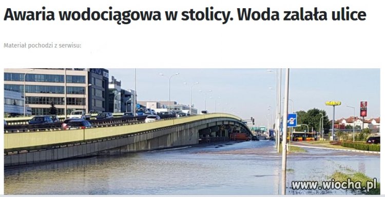 Kolejny raz "wina Trzaskowskiego" 