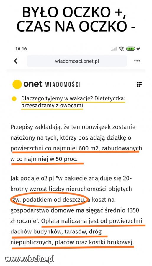 A czy Ty już masz oczko? 