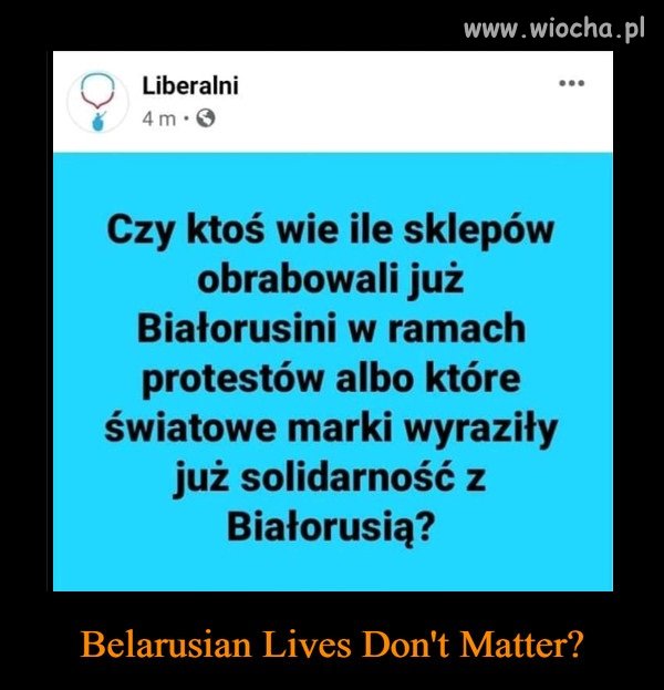 Walczą o swoje a nie demolują sklepy 