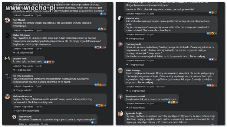 A mieli być tacy nieugięci pod naciskiem...Szkoda.
