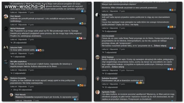 A mieli być tacy nieugięci pod naciskiem...Szkoda.