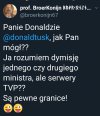 Jak nic te serwery to też wina Tuska