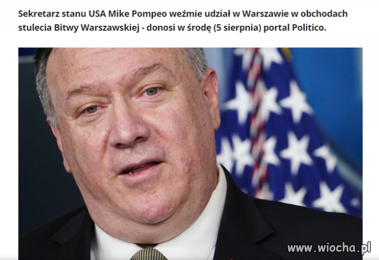 Przylatuje Pompeo i rząd zestresowany 