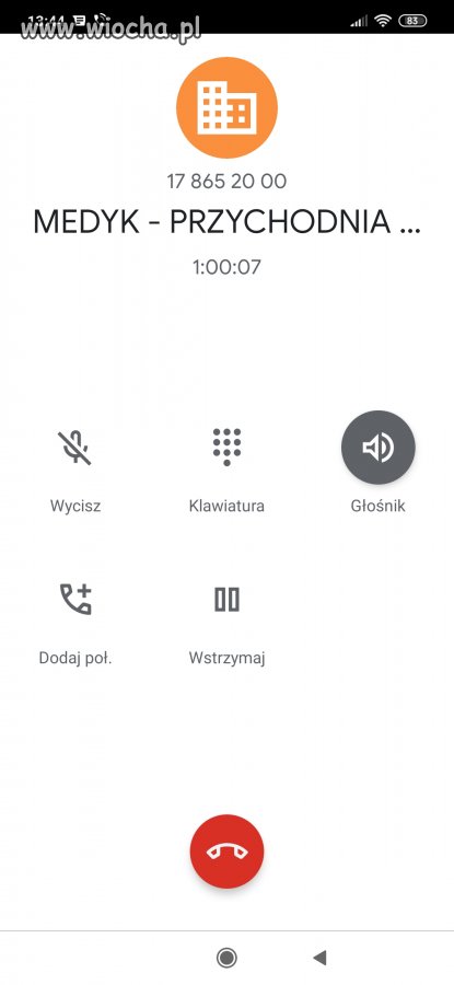 Telefon do przychodni lekarskiej