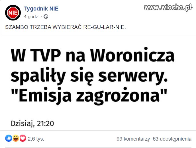 Ich własne szambo zalało serwery 
