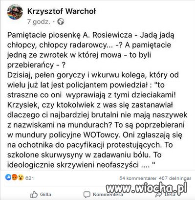 Są takie podejrzenia.