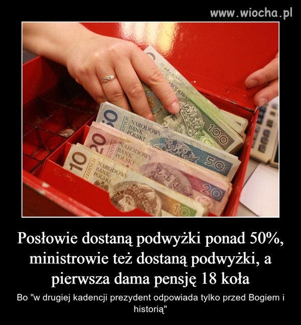 Adrian i tak podpisze. Ma kredyt i co on może ...