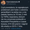 Bo obecny rząd może a reszta nie
