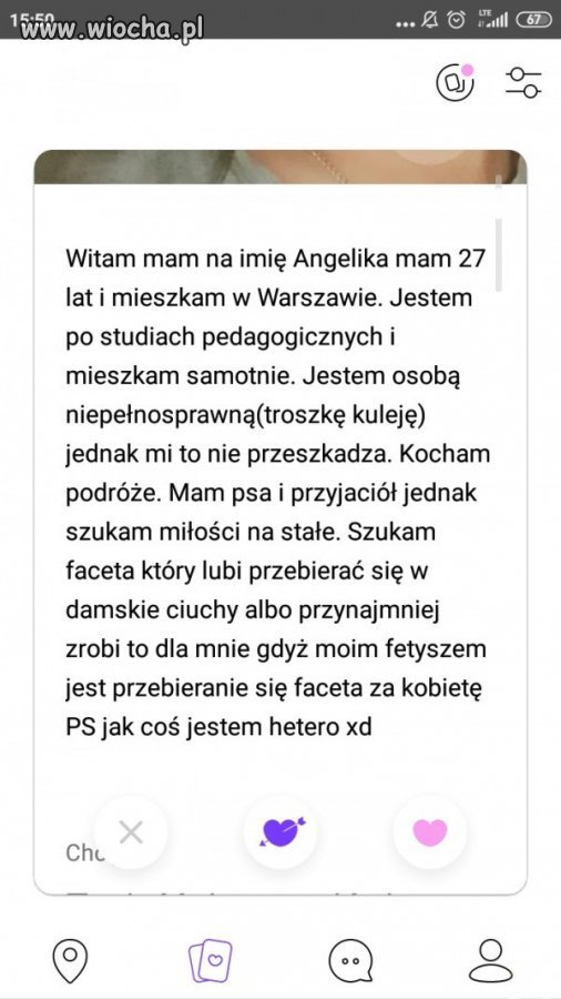 Ciekawy fetysz ma