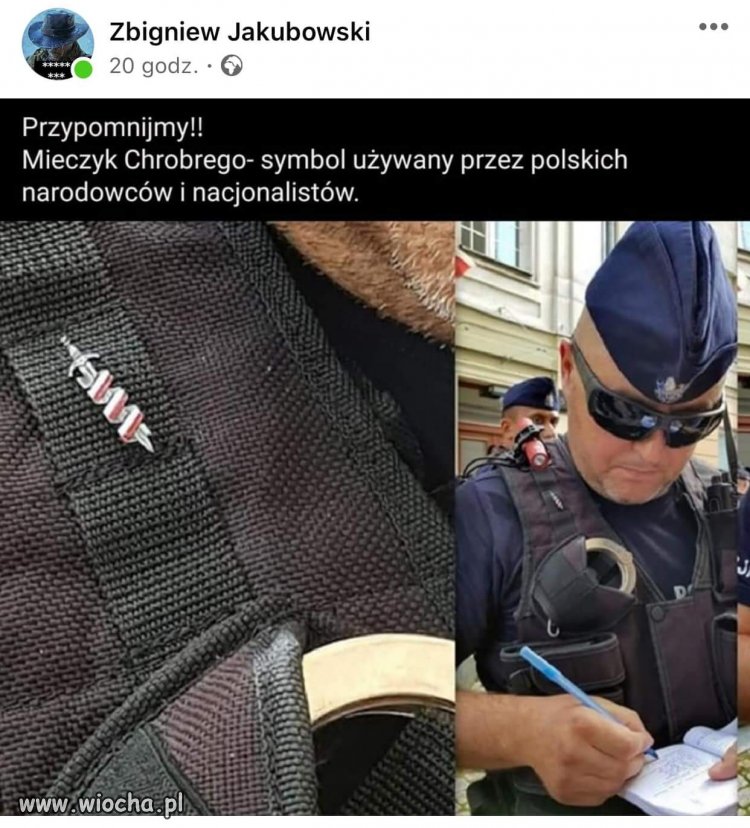 Widać jakie ma poglądy. 