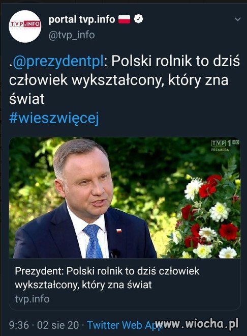 Znaja świat z przekazu tvp i tv trwam