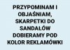 Sandały i skarpety typowa wiocha.