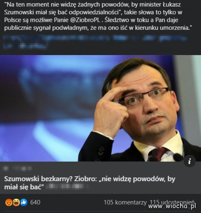 Ziobro sam się tam jeb...