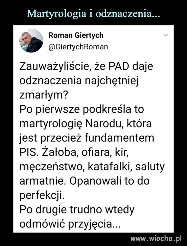 Taka refleksja ...